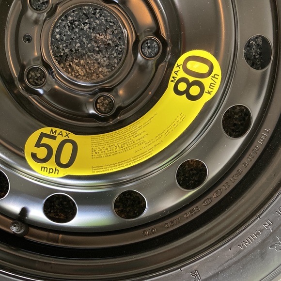 NEW SPARE 15” TIRE KIT - from a 2020 Kia Soul - Picture 5 of 7